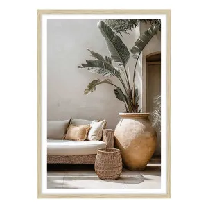 Terracotta Calm Framed Print in 61 x 84cm by OZ Design, a Prints for sale on Style Sourcebook