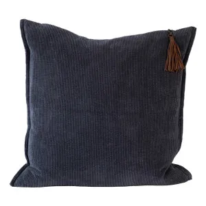 Hudson Feather Fill Cushion 50x50cm in Midnight by OZ Design, a Cushions, Decorative Pillows for sale on Style Sourcebook