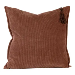 Hudson Feather Fill Cushion 50x50cm in Nutmeg by OZ Design, a Cushions, Decorative Pillows for sale on Style Sourcebook