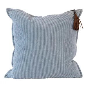 Hudson Feather Fill Cushion 50x50cm in Soft Blue by OZ Design, a Cushions, Decorative Pillows for sale on Style Sourcebook