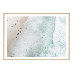 Burleigh Waves Framed Print in 122 x 87cm by OZ Design, a Prints for sale on Style Sourcebook