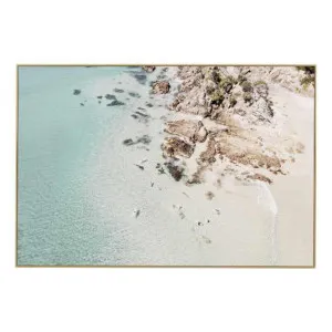 Byron View Box Framed Canvas in 107 x 72cm by OZ Design, a Painted Canvases for sale on Style Sourcebook