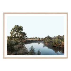 Fyshwick Wetlands Framed Print in 140 x 100cm by OZ Design, a Prints for sale on Style Sourcebook