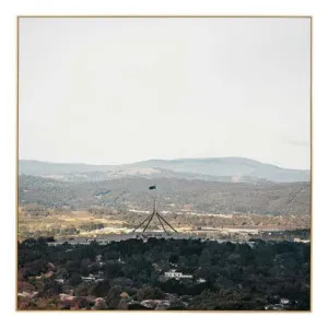 Parliament Views Box Framed Canvas in 102 x 102cm by OZ Design, a Painted Canvases for sale on Style Sourcebook