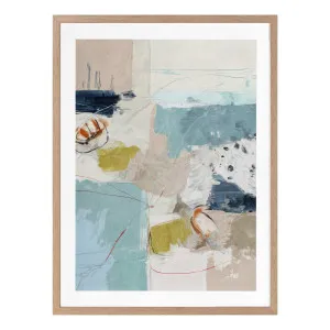 Chalk & Citrus 2 Portrait Framed Print in 106 x 142cm by OZ Design, a Prints for sale on Style Sourcebook