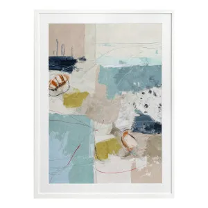 Chalk & Citrus 2 Portrait Framed Print in 55 x 70cm by OZ Design, a Prints for sale on Style Sourcebook