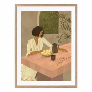 Ara & Lemons Framed Print in 68 x 84cm by OZ Design, a Prints for sale on Style Sourcebook