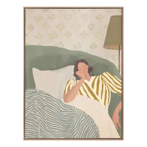 Katrina Unrushed Box Framed Canvas in 93 x 123cm by OZ Design, a Painted Canvases for sale on Style Sourcebook