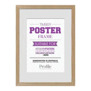 Classic Natural Oak A2/A3 Picture Frame by Profile Australia, a Picture Frames for sale on Style Sourcebook