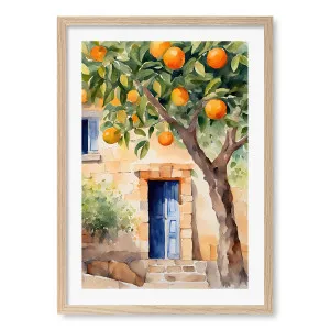 Orange Tree Framed Art Print by Ohkimiko by Profile Australia, a Prints for sale on Style Sourcebook