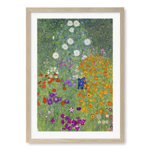 Cottage Garden Framed Art Print by Gustav Klimt by Profile Australia, a Prints for sale on Style Sourcebook