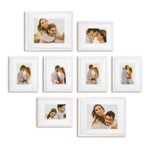 8 Piece White Masterpiece Gallery Wall Frame Set by Profile Australia, a Picture Frames for sale on Style Sourcebook