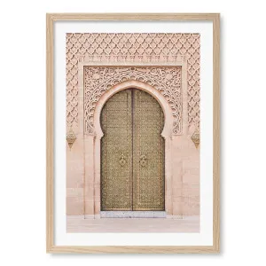 Moroccan Boho Door Framed Art Print by Kathrin Pienaar by Profile Australia, a Prints for sale on Style Sourcebook