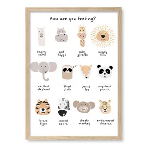 Animal Emotions Framed Art Print by Profile Australia, a Prints for sale on Style Sourcebook