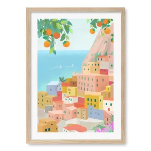 Amalfi Framed Art Print by Petra Lizde by Profile Australia, a Prints for sale on Style Sourcebook