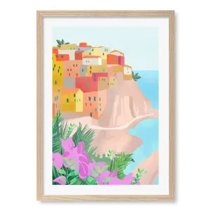 Cinque Terre Framed Art Print by Petra Lizde by Profile Australia, a Prints for sale on Style Sourcebook