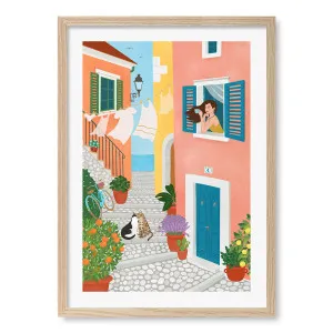 Morning In Provence Framed Art Print by Petra Holikova by Profile Australia, a Prints for sale on Style Sourcebook