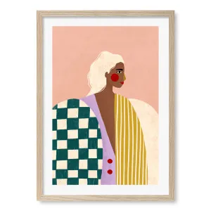 Funky Blouse Framed Art Print by Bea Muller by Profile Australia, a Prints for sale on Style Sourcebook