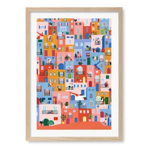 Urban Tapestry Framed Art Print by Ceyda Alasar by Profile Australia, a Prints for sale on Style Sourcebook