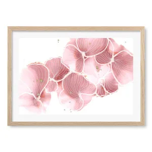 Pink Petal Whispers Framed Art Print by Julie Bill by Profile Australia, a Prints for sale on Style Sourcebook