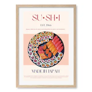Colourful Sushi Delight Framed Art Print by Profile Australia, a Prints for sale on Style Sourcebook