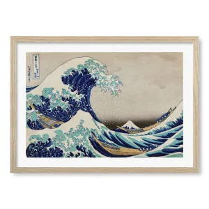 The Great Wave Framed Art Print by Hokusai by Profile Australia, a Prints for sale on Style Sourcebook