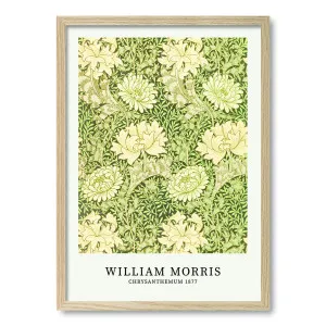 Chrysanthemum Pattern Framed Art Print by William Morris by Profile Australia, a Prints for sale on Style Sourcebook