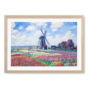Fields of Tulips Framed Art Print by Claude Monet by Profile Australia, a Prints for sale on Style Sourcebook