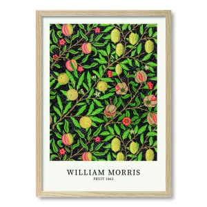 Fruit Pattern Framed Art Print by William Morris by Profile Australia, a Prints for sale on Style Sourcebook