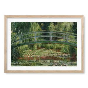 Japanese Footbridge Framed Art Print by Claude Monet by Profile Australia, a Prints for sale on Style Sourcebook