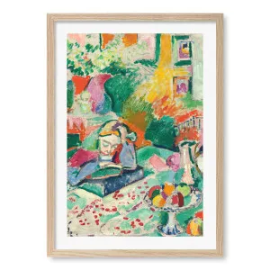 Interior Girl Framed Art Print by Henri Matisse by Profile Australia, a Prints for sale on Style Sourcebook