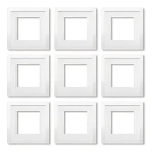 9 Piece White Instagram Grid Gallery Wall Frame Set by Profile Australia, a Picture Frames for sale on Style Sourcebook