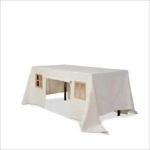 The Rainy Day Bundle - Hideaway Tent and Tunnel - Natural - Mocka by Mocka., a Kids Play Furniture for sale on Style Sourcebook