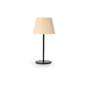 Porto Metal Table Lamp - Black/Beige - Mocka by Mocka., a Lamps for sale on Style Sourcebook