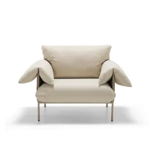 Alva Outdoor Armchair - [ Palermo Sand ] by ELLISON STUDIOS., a Outdoor Chairs for sale on Style Sourcebook