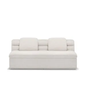 Float 3 Seat Armless Modular Piece - [ Byron Oyster ] by ELLISON STUDIOS., a Sofas for sale on Style Sourcebook