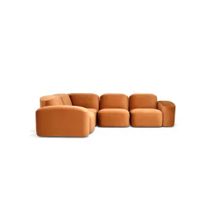 Muse 4 Piece Modular Sofa - [ Malibu Caramel ] by ELLISON STUDIOS., a Sofas for sale on Style Sourcebook
