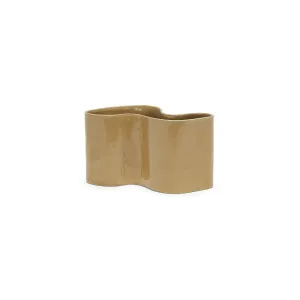 Ollie Small Vessel - [ Toffee ] by ELLISON STUDIOS., a Vases & Jars for sale on Style Sourcebook