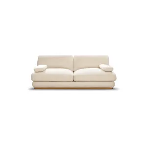Stack 3 Seat Sofa - [ Hyams Sable ] by ELLISON STUDIOS., a Sofas for sale on Style Sourcebook