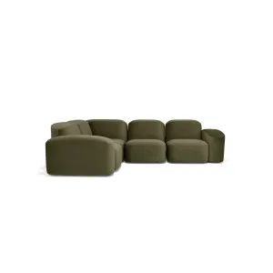 Muse 4 Piece Modular Sofa - [ Malibu Matcha ] by ELLISON STUDIOS., a Sofas for sale on Style Sourcebook