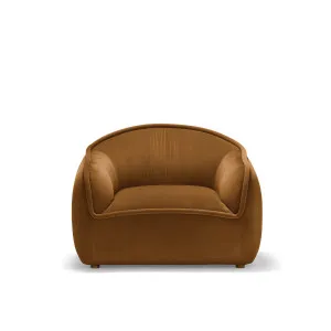 Tubo Occasional Chair - [ Malibu Cognac ] by ELLISON STUDIOS., a Chairs for sale on Style Sourcebook