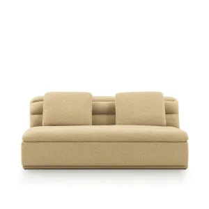 Float 3 Seat Armless Modular Piece - [ Airlie Camel ] by ELLISON STUDIOS., a Sofas for sale on Style Sourcebook
