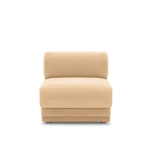 Poet Armless Modular Piece - [ Malibu Dune ] by ELLISON STUDIOS., a Sofas for sale on Style Sourcebook
