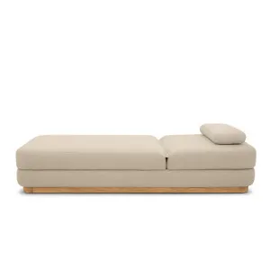 Stack Outdoor Sun Lounge - [ Wategos Blonde ] by ELLISON STUDIOS., a Outdoor Sunbeds & Daybeds for sale on Style Sourcebook