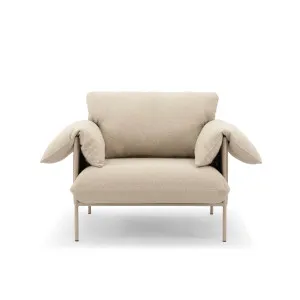 Alva Outdoor Armchair - [ Wategos Blonde ] by ELLISON STUDIOS., a Outdoor Chairs for sale on Style Sourcebook