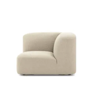 Muse Outdoor Corner Modular Piece - [ Wategos Blonde ] by ELLISON STUDIOS., a Outdoor Sofas for sale on Style Sourcebook