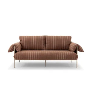 Alva Outdoor 2 Seat Sofa - [ Terra Rossa ] by ELLISON STUDIOS., a Outdoor Sofas for sale on Style Sourcebook