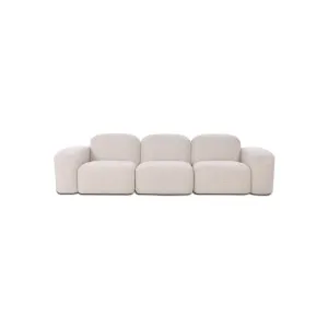 Muse 3 Seat Sofa - [ Bronte La Creme ] by ELLISON STUDIOS., a Sofas for sale on Style Sourcebook