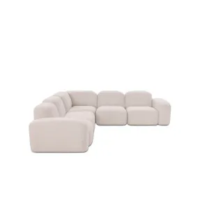 Muse 5 Piece Modular Sofa - [ Bronte La Creme ] by ELLISON STUDIOS., a Sofas for sale on Style Sourcebook