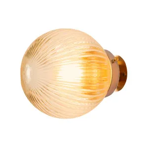 Dakota Reeded Glass Light by Fat Shack Vintage, a Wall Lighting for sale on Style Sourcebook